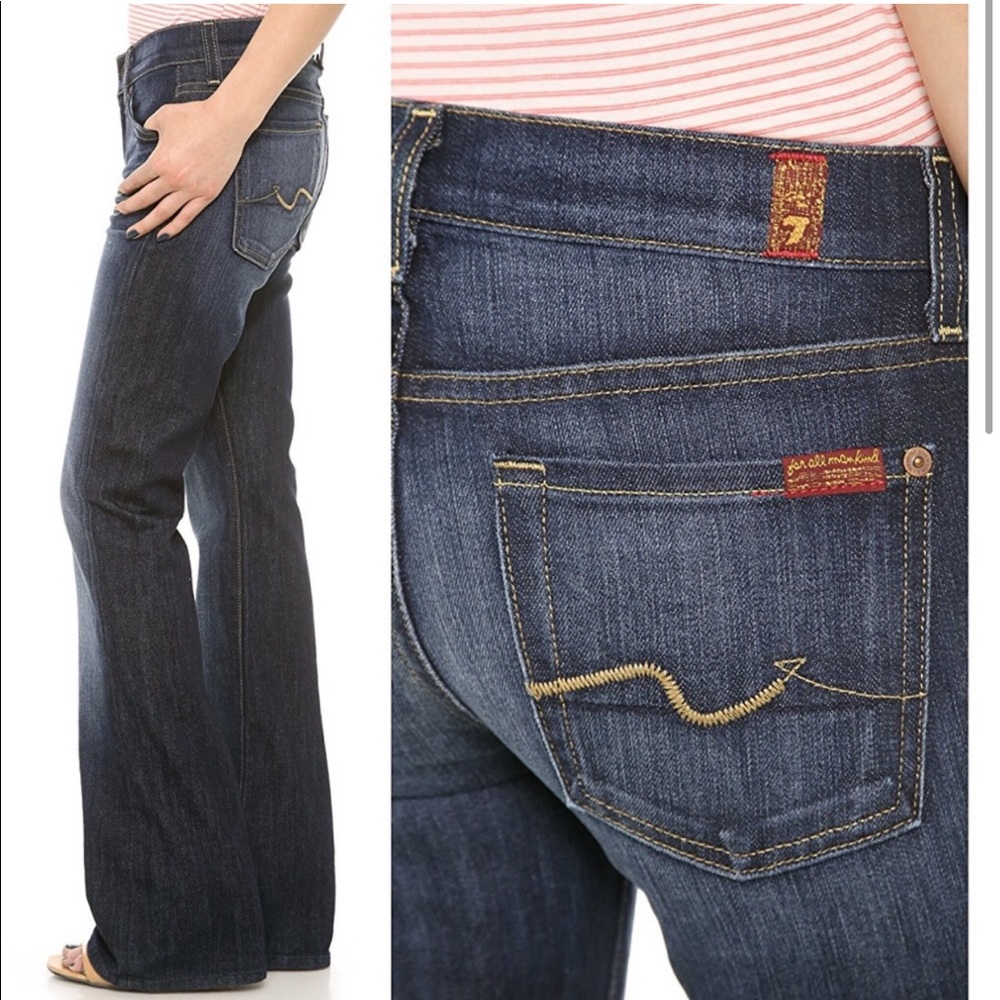 7 For All Mankind bootcut jeans. never worn!